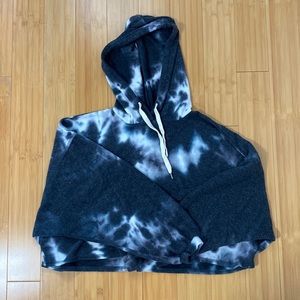 Urban Outfitters - Out From Under Tie Dye Cropped Hoodie